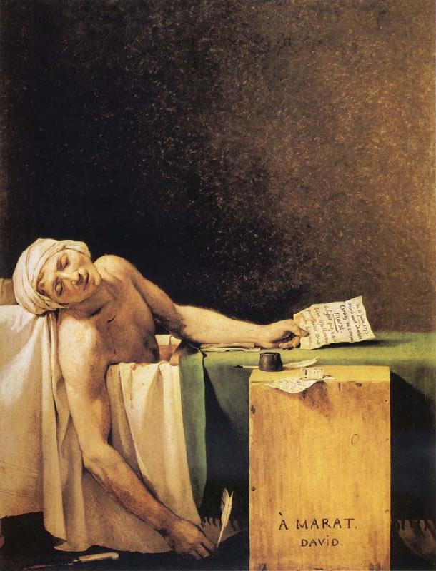 Jacques-Louis David The Death of Marat china oil painting image